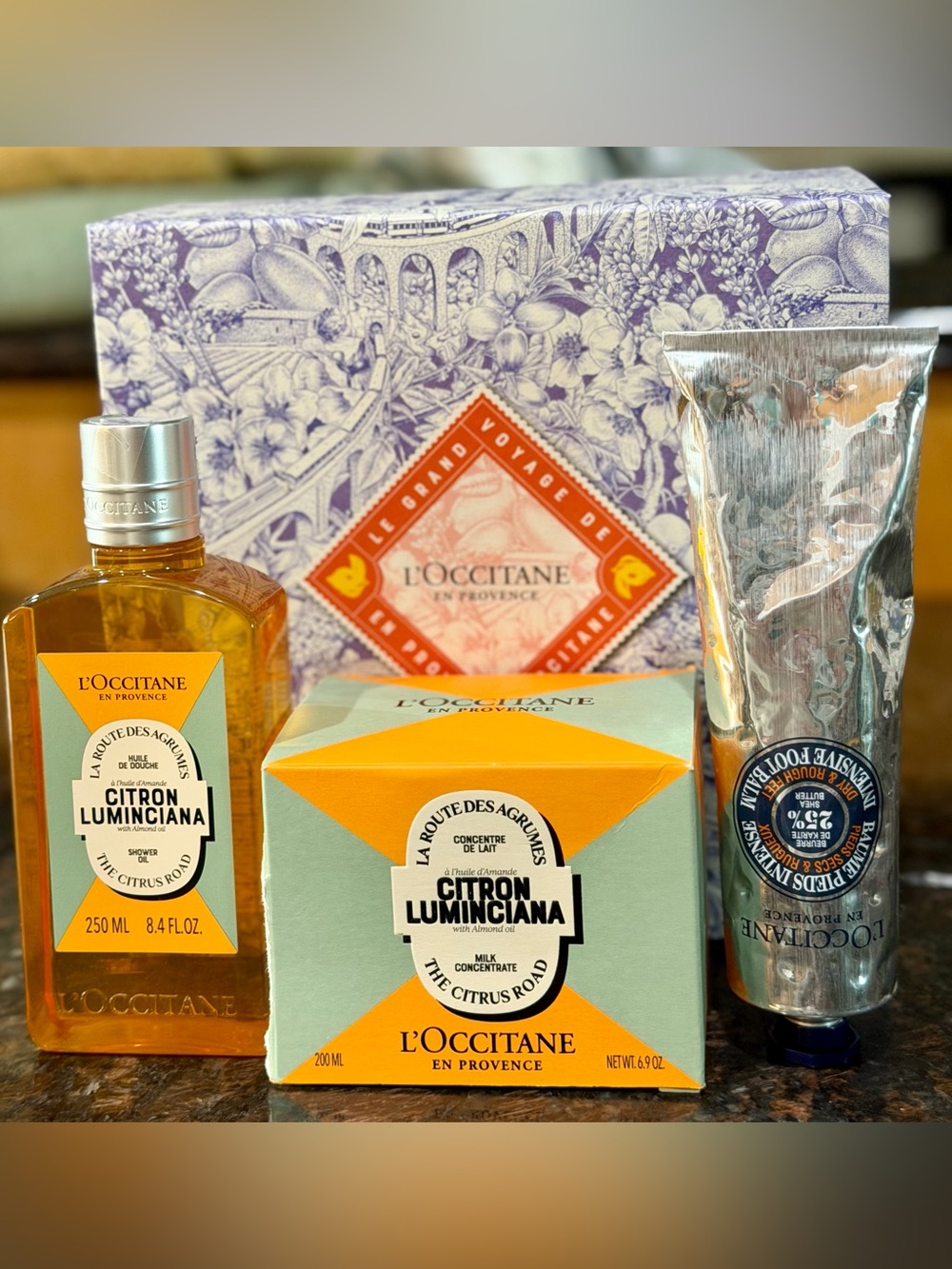 L'OCCITANE Citron Luminicana Bath Set